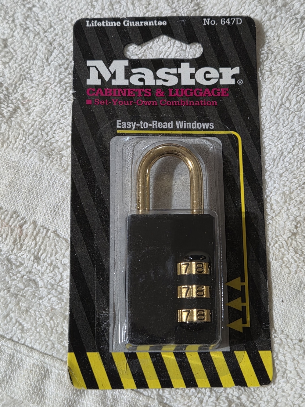 Masters Cabinets & Luggage Combination Lock